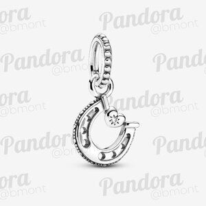 Pandora Good Luck Horseshoe Dangle Charm